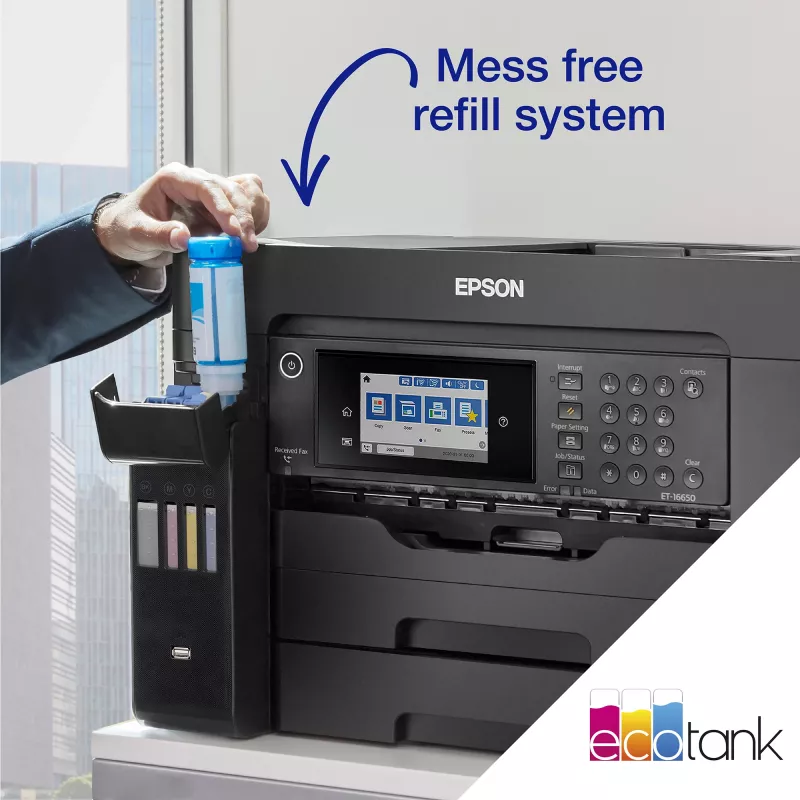Epson EcoTank ET-16655 inkjet A3 4800 x 1200 DPI 32 ppm Wi-Fi