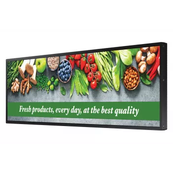 Samsung SH37C panoramadesign 94 cm (37 inch) LCD Wi-Fi 700 cd/m² zwart Tizen 7.0 24/7