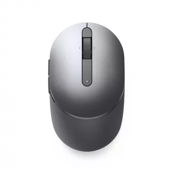 DELL Pro Plus Compact muis – MS5120W – Titan Gray, dubbelhandig, optisch, RF Wireless + Bluetooth, 1600 dpi, grijs, titanium