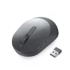 DELL Pro Plus Compact muis – MS5120W – Titan Gray, dubbelhandig, optisch, RF Wireless + Bluetooth, 1600 dpi, grijs, titanium