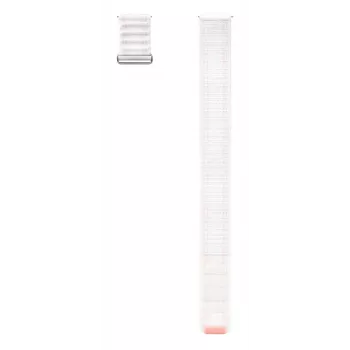 Samsung stoffen band (S/M) voor Galaxy Watch 7, band, smartwatch, roze, wit, Samsung, Galaxy Watch 7, Galaxy Watch4/5/6/7/FE/4 Classic/5 Classic/5 Pro, stof