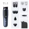 Haartrimmer Braun AIO7540 zwart blauw lithium-ion 120 min