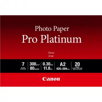 Canon PT-101 Pro Platinum Fotopapier A2 - 20 vel