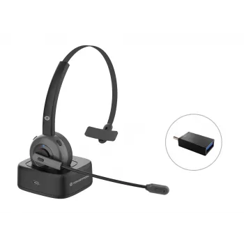 Conceptronic POLONA Draadloze Bluetooth-headset met laadstation