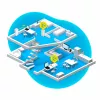 Powerline 1240 AX WLAN-set 1200 Mbit/s Ethernet LAN Wi-Fi wit 2 stuks