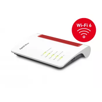 Box 4050 WLAN-router Gigabit Ethernet dualband (2,4 GHz / 5 GHz) zwart, wit