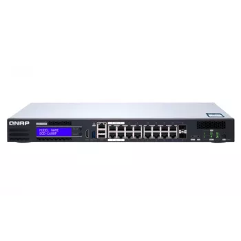 QNAP QGD-1600P Managed Gigabit Ethernet (10/100/1000) Power over Ethernet (PoE) 1U zwart, grijs
