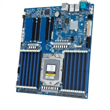 Moederbord GIGABYTE MZ33-AR0 Extended ATX voor AMD EPYC 9004 Socket SP5, 24× DDR5 DIMM, 4× PCIe 5.0 x16, 2× RJ-45