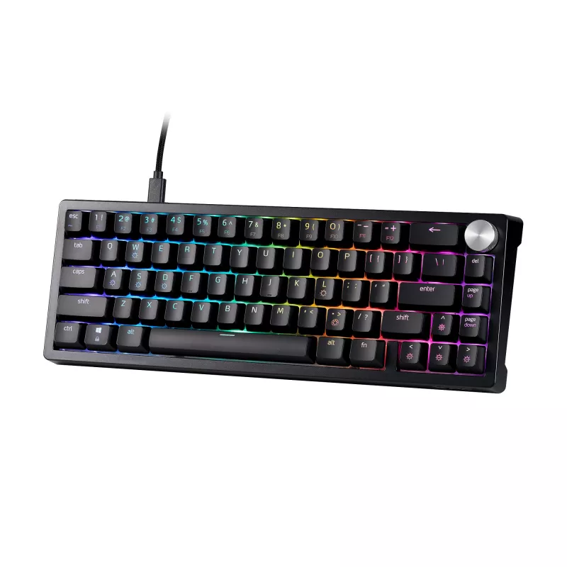 XPG SORCERER MINI GAMING-TOETSENBORD, bedraad, USB, mechanisch, QWERTY, RGB LED, zwart