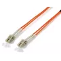Equip LC/LC 62,5/125μm 1,0m InfiniBand/glasvezelkabel 1m oranje