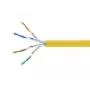 Netwerkkabel EQUIP 404563 Cat7a S/FTP (S-STP) 1000 m, geel, 10GBase-T