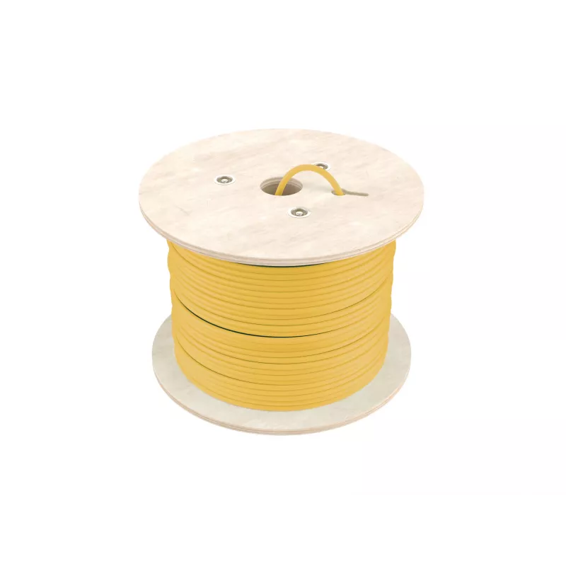 Netwerkkabel EQUIP 404563 Cat7a S/FTP (S-STP) 1000 m, geel, 10GBase-T