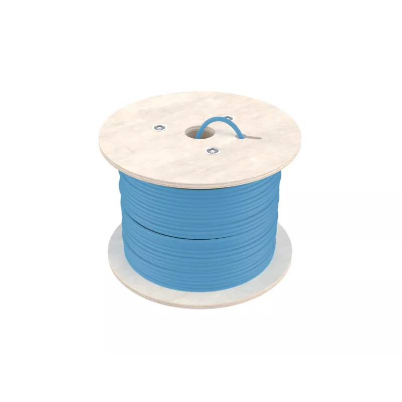 Patch-/netwerkkabel EQUIP 404546 Cat6a U/FTP (STP) 305 m blauw