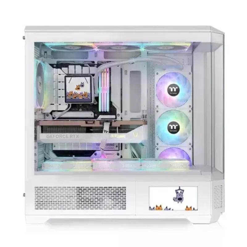 Full-tower behuizing Thermaltake CA-11H-00F6WN-00 wit PS2-ondersteuning 120/140-mm ventilator
