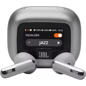 JBL Live Flex 3 headset draadloos in-ear telefonie/muziek/sport/dagelijks gebruik zilver