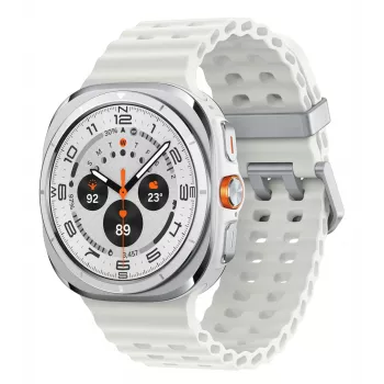 Samsung Galaxy Watch Ultra 3,81 cm (1,5 inch) AMOLED 47 mm digitaal 480 x 480 pixel touchscreen 4G wit Wi-Fi GPS (satelliet)