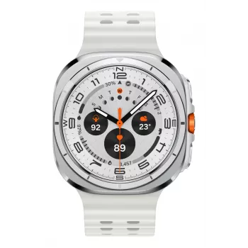 Samsung Galaxy Watch Ultra 3,81 cm (1,5 inch) AMOLED 47 mm digitaal 480 x 480 pixel touchscreen 4G wit Wi-Fi GPS (satelliet)