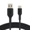 BELKIN USB-A-naar-USB-C-kabel 2 m zwart