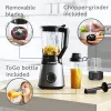 Bosch Serie 4 MMB6177S blender 1,5 L tafelmixer 1200 W zwart, zilver