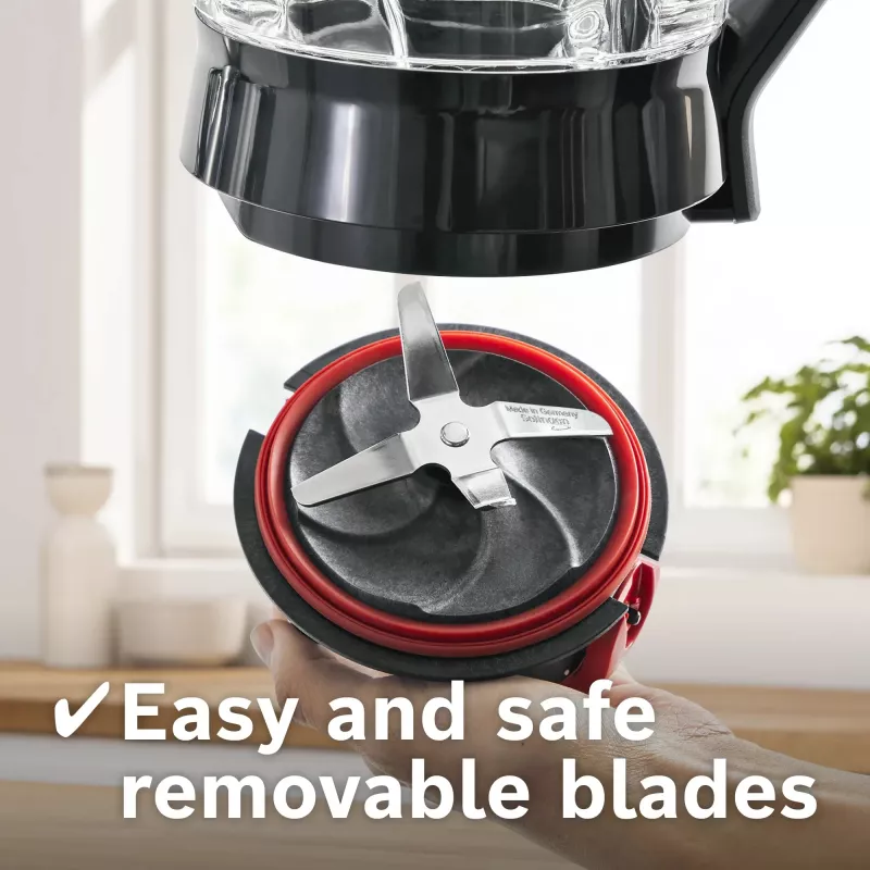 Bosch Serie 4 MMB6177S blender 1,5 L tafelmixer 1200 W zwart, zilver
