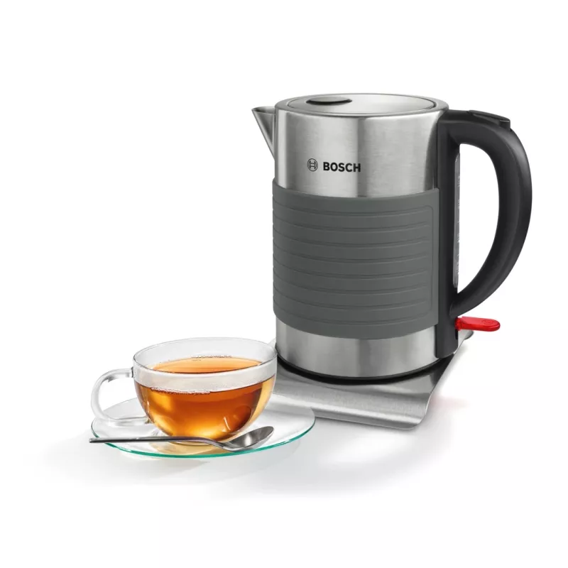 Bosch TWK7S05 waterkoker 1,7 L 2200 W zwart, grijs