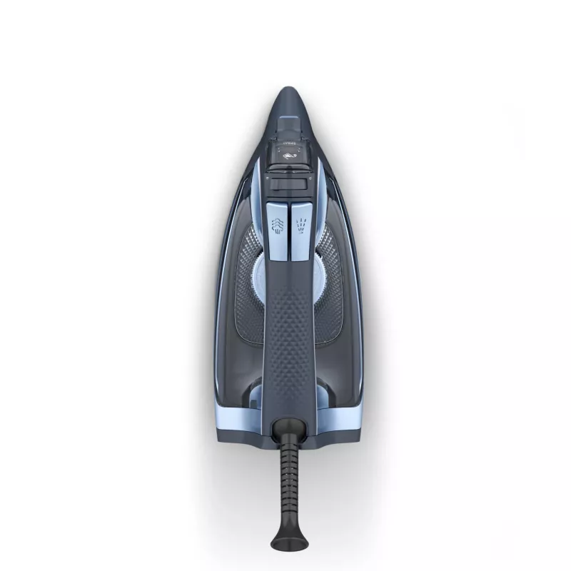 Rowenta DW4320 Dry & Steam strijkijzer Microsteam 300 Laser zoolplaat 2500 W blauw