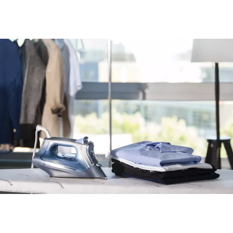 Rowenta DW4320 Dry & Steam strijkijzer Microsteam 300 Laser zoolplaat 2500 W blauw