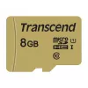 TRANSCEND Micro-SDHC-kaart 500s 8 GB UHS-I U1 MLC met adapter