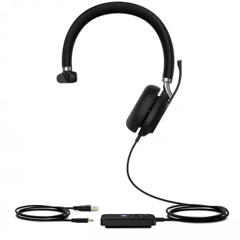 Yealink UH38 Mono Teams -W/O BAT USB-C-USB bedrade headset