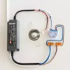 Dimmer Shelly Plus 0-10V inbouw blauw-grijs draadloze bediening 110-240V