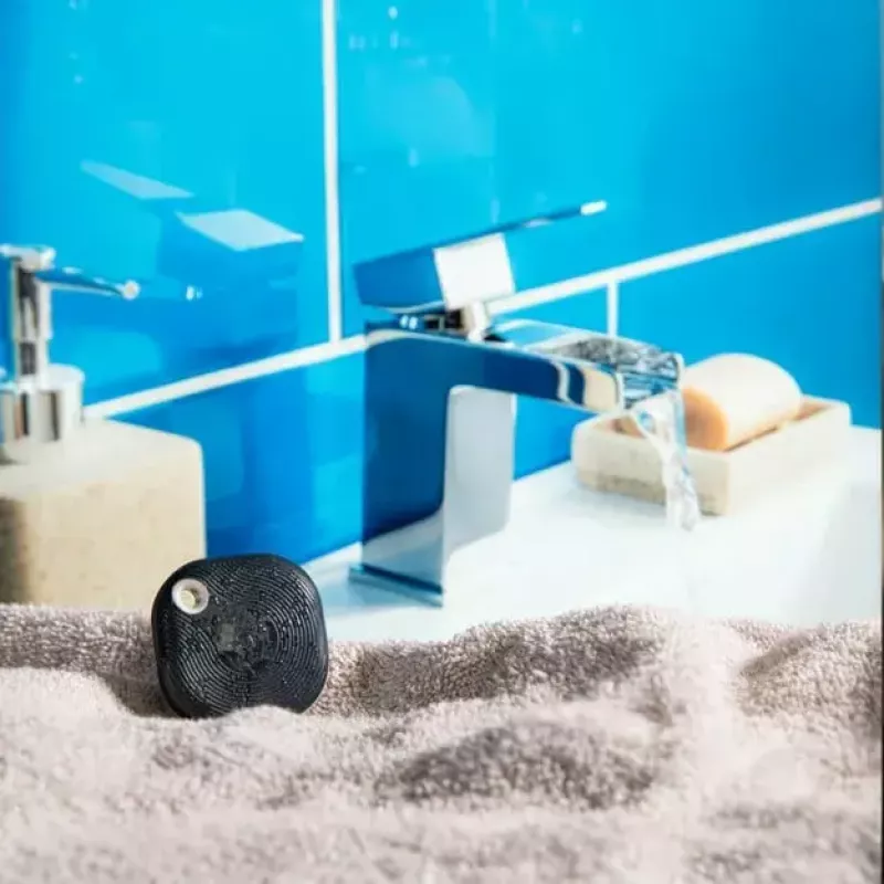 Slimme knop Shelly BLU Button Tough 1 zwart kunststof 3V CR2032