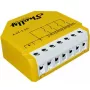 Smart switch Shelly Qubino Wave i4 DC geel draadloos 5-24V