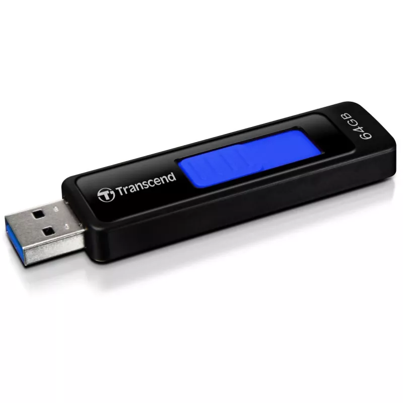 Transcend JetFlash 760 TS64GJF760 USB-stick, 64GB, USB 3.1 Gen 1, USB Type-A, zwart