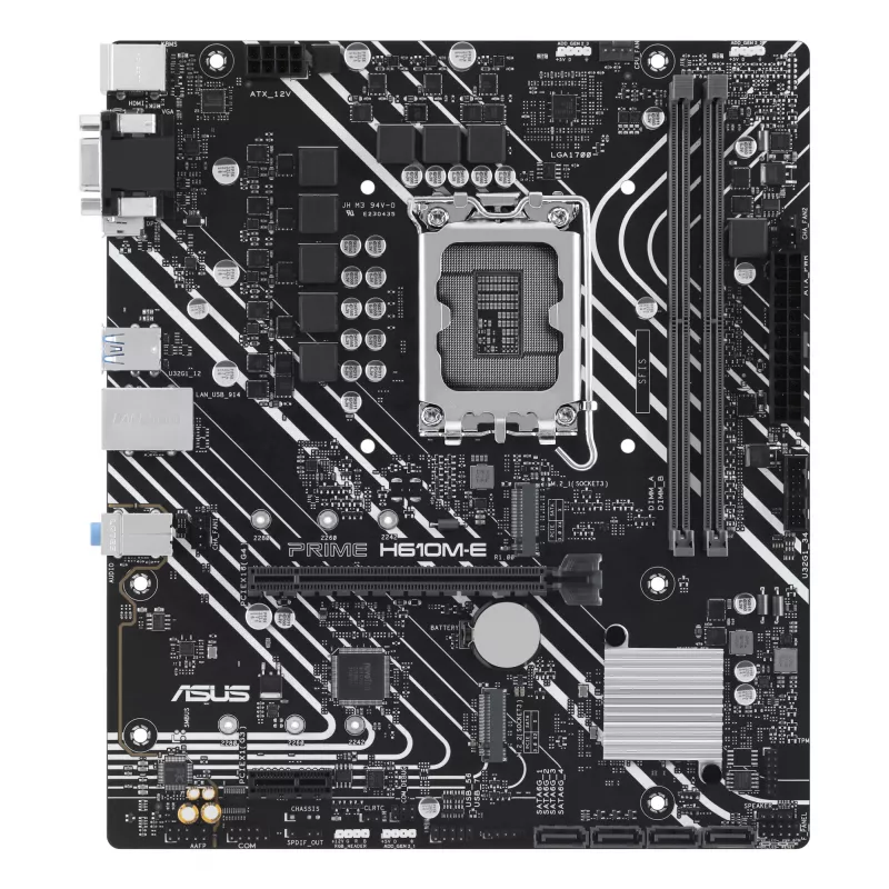 Moederbord ASUS PRIME H610M-E-CSM Intel H610 LGA 1700 micro ATX