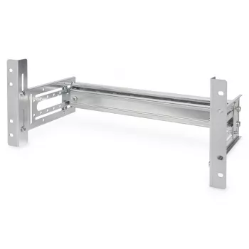 DIGITUS DIN-railhouder, 4U, 178 x 483 x 223 mm, verzinkt, incl. DIN-rail, variabele diepte en hoogte