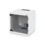 DIGITUS wandmontagebehuizing 254 mm (10 inch) 6U grijs (RAL 7035) glazen deur