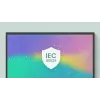 BenQ RE6504 Interactief flatdisplay 165,1 cm (65 inch) 450 cd/m² 4K Ultra HD Zwart, Grijs Touchscreen Geïntegreerde processor Android