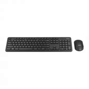 ASUS CW100 Toetsenbord Muis meegeleverd Universeel RF draadloos + USB Zwart