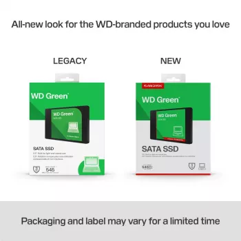 WESTERN DIGITAL SSD - WD Green - 500GB - SATA 6Gb/s - 2,5 inch/7 mm behuizing