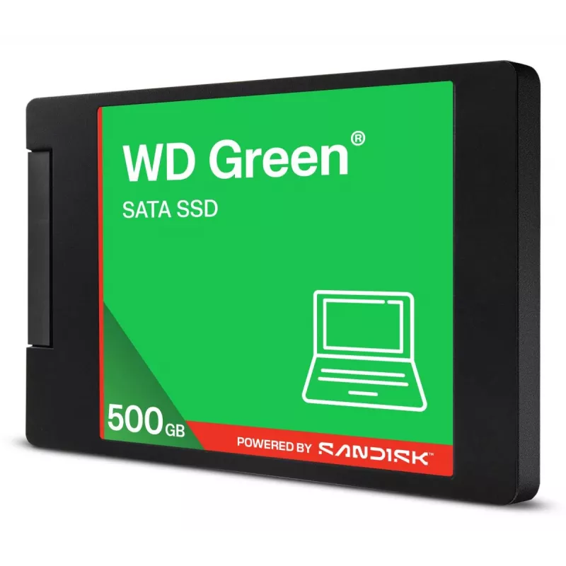 WESTERN DIGITAL SSD - WD Green - 500GB - SATA 6Gb/s - 2,5 inch/7 mm behuizing