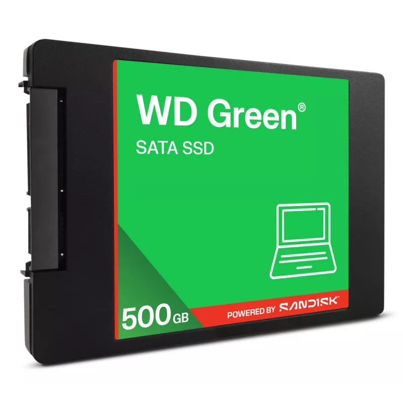 WESTERN DIGITAL SSD - WD Green - 500GB - SATA 6Gb/s - 2,5 inch/7 mm behuizing