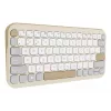 ASUS Marshmallow KW100 Toetsenbord Draadloos Bluetooth QWERTZ Beige Grijs Wit