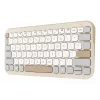 ASUS Marshmallow KW100 Toetsenbord Draadloos Bluetooth QWERTZ Beige Grijs Wit
