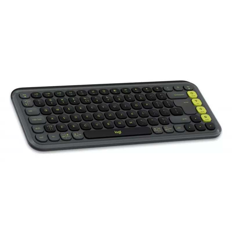 Logitech POP Icon Keys Toetsenbord Universeel Bluetooth QWERTY US International Graphite Groen