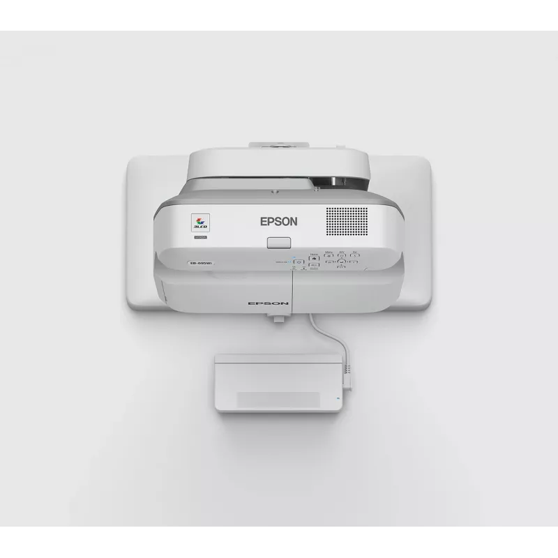 Epson EB-695Wi ultra-korteafstandsprojector 3500 ANSI lumen 3LCD WXGA (1280x800) wit, grijs