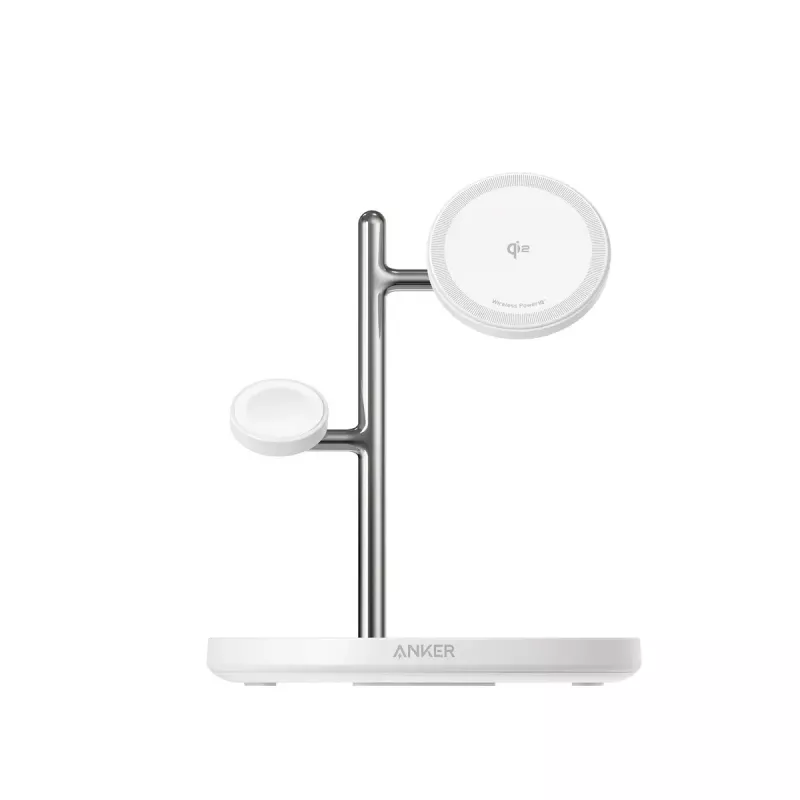 Anker MagGo universeel wit USB draadloze snellader voor indoor gebruik