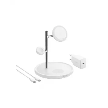 Anker MagGo universeel wit USB draadloze snellader voor indoor gebruik