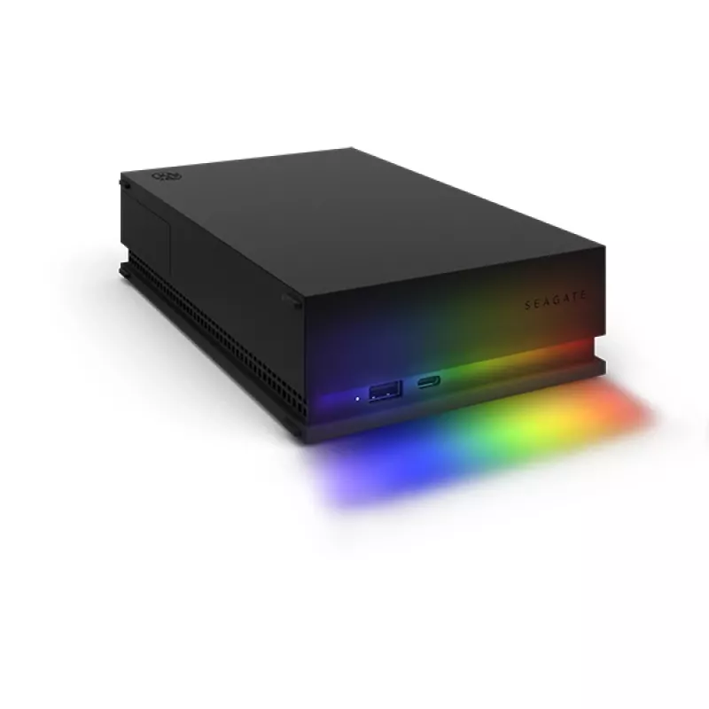 Seagate FireCuda Gaming STKL1000400 externe harde schijf 1 TB, 2,5 inch, USB 3.2 (USB 3.0), 5400 rpm, RGB, zwart