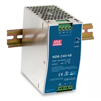 D-Link 240W universele wisselstroomeingang / volledig bereik DIN-voeding