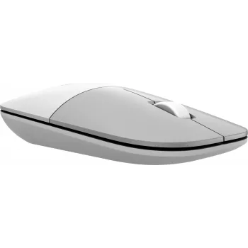 HP Z3700 keramisch wit draadloze muis, dubbelhandig, optisch, RF Wireless, 1200 DPI, zilver, wit